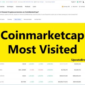 coinmarketcap most visited
