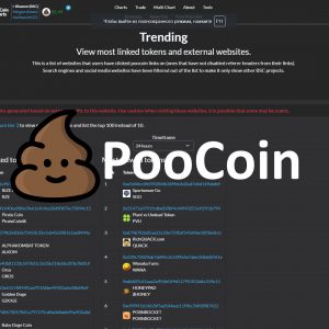 poocoin trending page