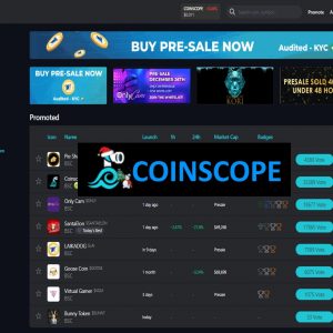 coinscope site page